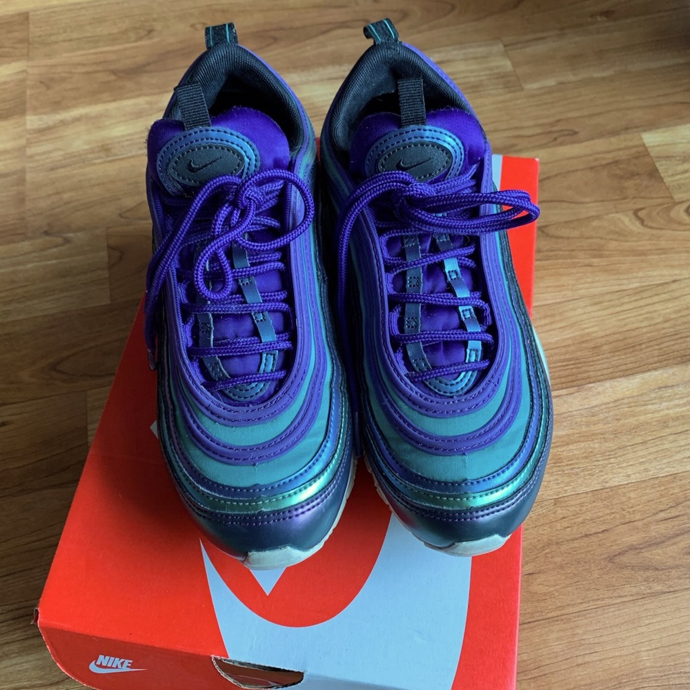 With box Nike air max 97 SE US 6.5 purple